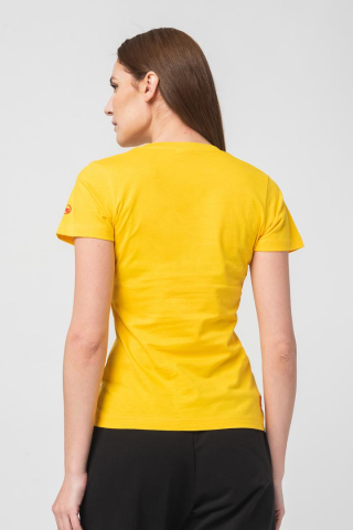TSHIRT CASUAL F CAL PEGAS YELLOW-XS [1]
