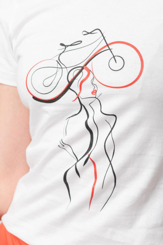 TSHIRT CASUAL F DOAMNA CU... WHITE-M [5]
