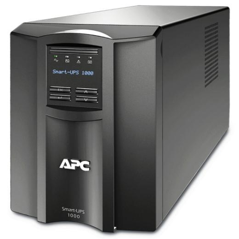 UPS - UPS APC SMT1000IC, 700W, LCD, USB, Tower