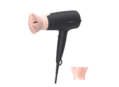 Ingrijire personala - Uscator de par Philips 3000 Series BHD350/10, negru-roz