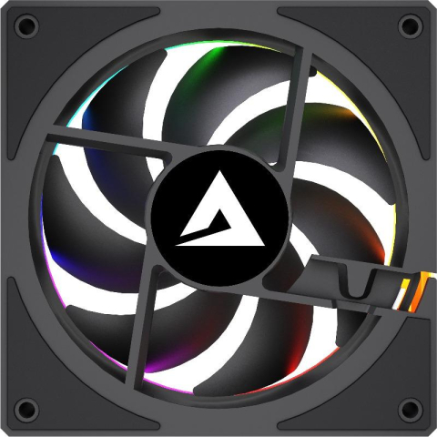 Ventilatoare carcasa - Ventilator Carcasa ALPHAGEAR Radiant Reversed, 12 cm, RGB