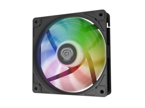 Ventilatoare carcasa - Ventilator Carcasa GENESIS Oxal 120 ARGB, 12 cm, 1450 RPM, RGB