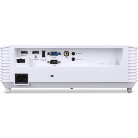 Videoproiector Acer P1258i, XGA 1024* 768, 4:3/ 16:9, 20.000:1, zoom 1.3x, lampa 5.000 ore/ 15.000 ore ecomode, boxa 10W, 2* HDMI, D-Sub, Composite Video RCA, audio in/ out, 2* USB Type A, RS232, PIN  [1]