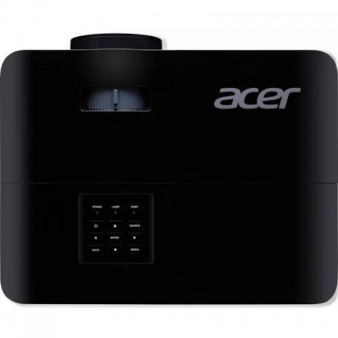 Videoproiectoare & Accesorii - Videoproiector Acer X129H, XGA 1024* 768, up to WUXGA 1920* 1200, 4.800 lumeni/ 3840 lumeni ecomode, 4:3/ 16:9, 20.000:1, dimensiune maxima imagine 300", distanta maxima de proiectie 11.8 m, boxa 3W, 