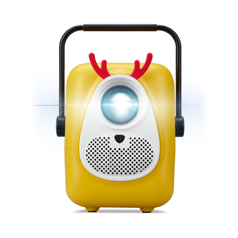 Videoproiector portabil Fire Legend QF23s, FHD 1920* 1080, Auto Focus, Bluetooth Speaker, LED 6.500 lumeni/ 250 ANSI lumeni, 16:9/ 4:3, 1.000:1, 30.000 ore, HDMI, USB (Type A 2.0), DC Out (5V/1A, USB  [1]