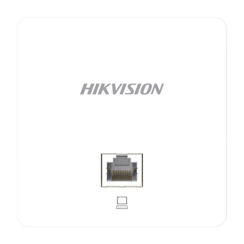Centrale si tastaturi - Wi-Fi 5 1200M In-Wall Access Point Hikvision DS-3WAP521-SI 2 Gigabit LAN Ports with 1 PoE Input 802.11ac Wave 2 1167 Mbps 86 mm Wall Junction Box for Easy Installation 50+ Concurrent User Connections 