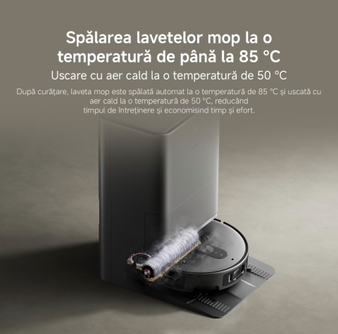 Aspirator Xiaomi Robot Vacuum 6 Max, Alb [6]