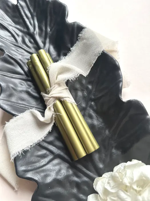 Baton de ceară sigilii verde antichizat pentru evenimente | AnArt Boutique [2]