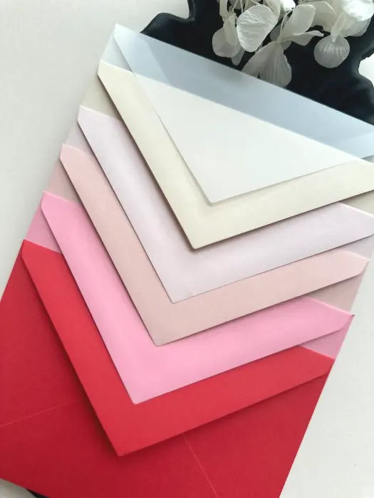 Plic roșu 110g pentru invitații elegante – AnArt Boutique [4]