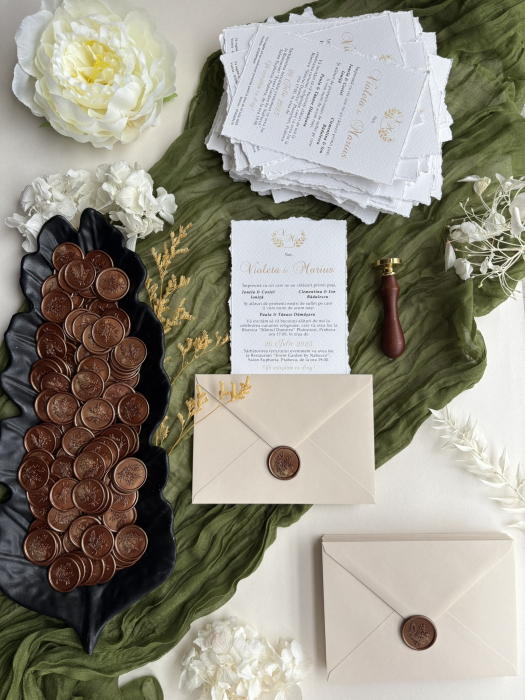 Plic crem 115g pentru invitații și scrisori | AnArt Boutique [5]