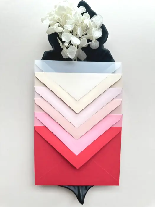 Plic roșu 110g pentru invitații elegante – AnArt Boutique [3]