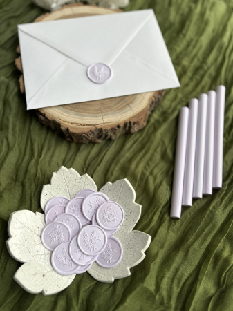 Baton de ceară pentru sigilii Mov-Lila, ideal evenimente | AnArt Boutique [3]