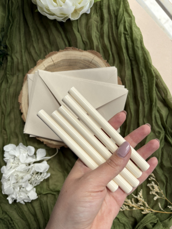 Baton Ceară Sigilii Alb Murdar – Eleganță Evenimente | AnArt Boutique [4]