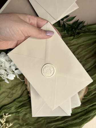 Baton Ceară Sigilii Alb Murdar – Eleganță Evenimente | AnArt Boutique [2]