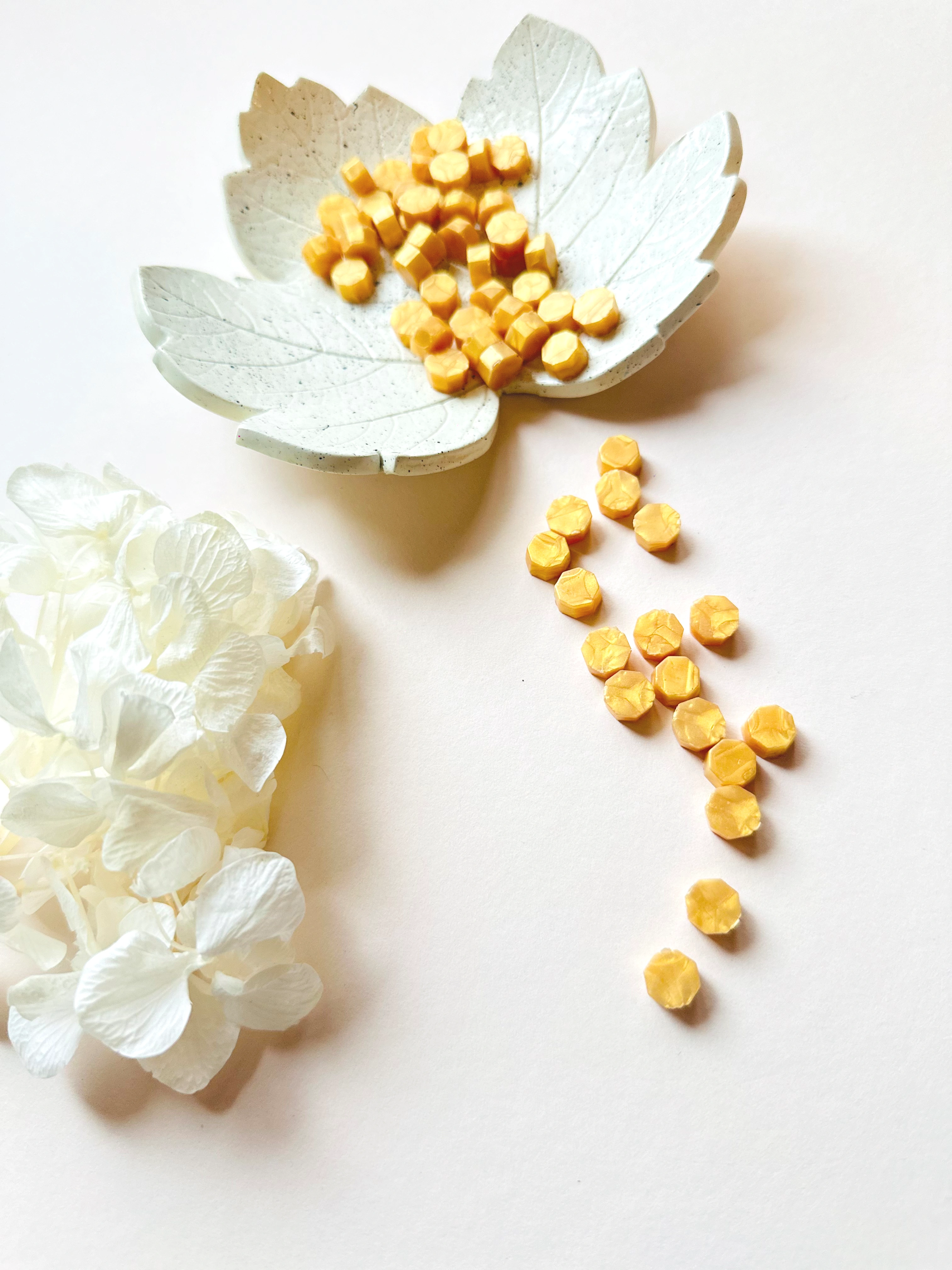 Granule de ceara - Auriu deschis [2]