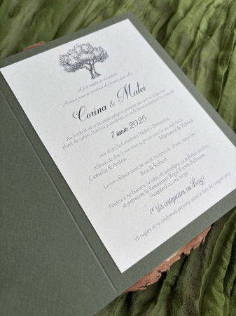 Invitație de nuntă  – Copacul vietii [1]