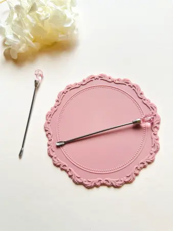 Accesorii - Omogenizator ceara - roz transparent