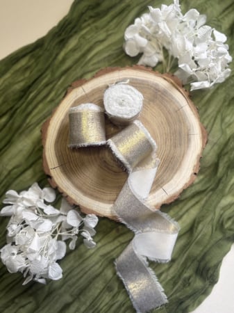 Panglica - Panglică cu reflexii fine aurie pentru decor elegant | AnArt Boutique