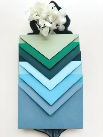 Plic verde pădure 115g pentru invitații și scrisori – AnArt Boutique [3]
