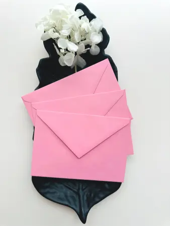 Plicuri C6 - Plic roz 110g pentru invitații, ambalaje elegante – AnArt Boutique