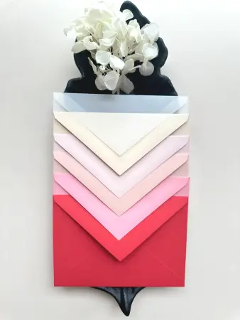 Plic roșu 110g pentru invitații elegante – AnArt Boutique [2]