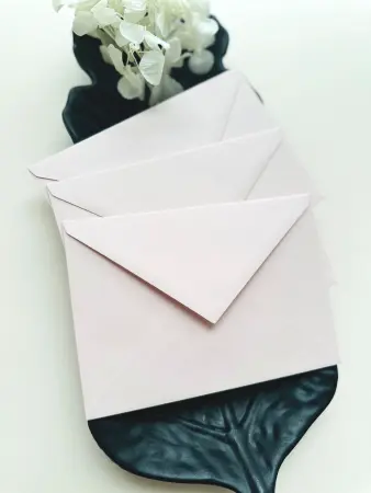 Plic roz nude 115g pentru invitatii | AnArt Boutique [2]