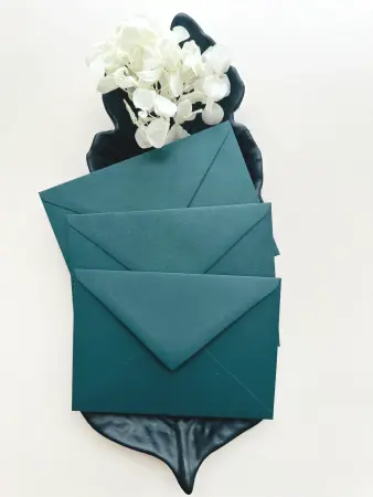 Plicuri C6 - Plic verde închis 120g pentru invitații și ambalaje | AnArt Boutique