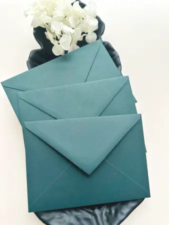 Plic verde închis 120g pentru invitații și ambalaje | AnArt Boutique [2]