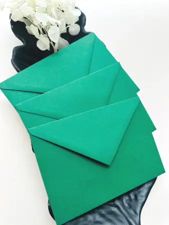 Plic verde pădure 115g pentru invitații și scrisori – AnArt Boutique [1]