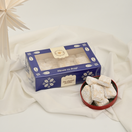 ˚.⋆✶ Inspiratie de sărbători ✶⋆.˚ - Minicorăbioare cu migdale