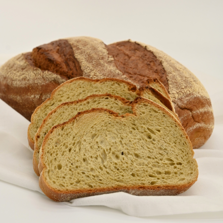 Pâine cu maia de secară și matcha [2]