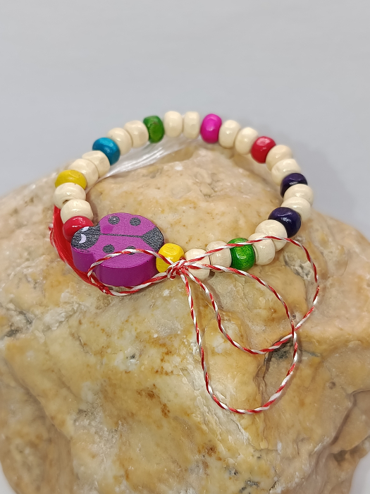 Promotie 3-5 bratari colorate de lemn [1]