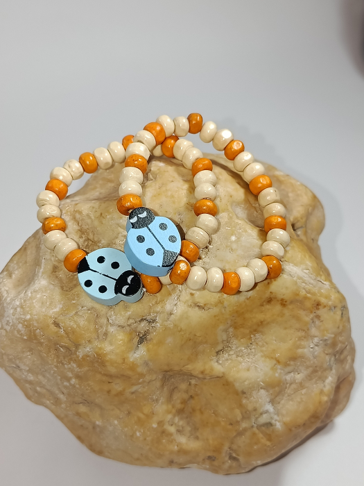 Promotie 3-5 bratari colorate de lemn [3]