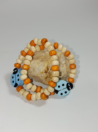 Gărgărița Magică pe Fir de Cais – Brățară Mărțișor Lemn [1]