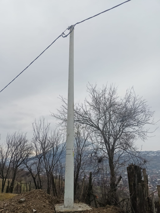 STÂLP DIN FIBRĂ DE STICLĂ PENTRU LINII DE DISTRIBUTIE SCO - 13,6 - 15007 (13,6M) [1]