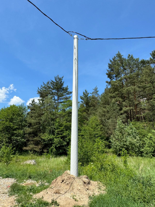 STÂLP DIN FIBRĂ DE STICLĂ PENTRU LINII DE DISTRIBUTIE SCO - 13,6 - 15015 (13,6M) [1]