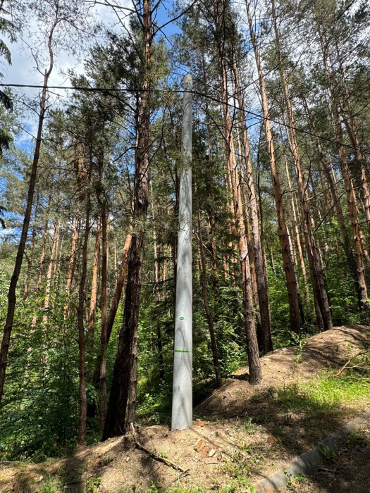 STÂLP DIN FIBRĂ DE STICLĂ PENTRU LINII DE DISTRIBUTIE SCO - SE9 (13,6M) [1]