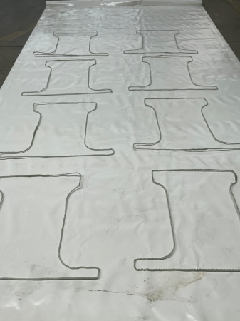Pachet 30 buc - Etrieri din fibră de sticlă Ø4 150mmx150mm [7]