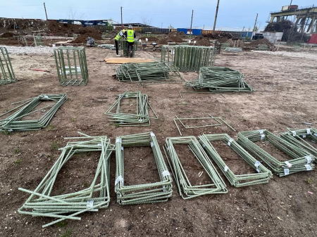 Pachet 30 buc - Etrieri din fibră de sticlă Ø4 200mmx200mm [5]