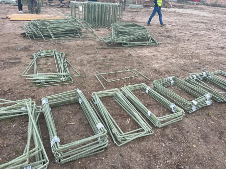 Pachet 30 buc - Etrieri din fibră de sticlă Ø8 150mmx150mm [9]
