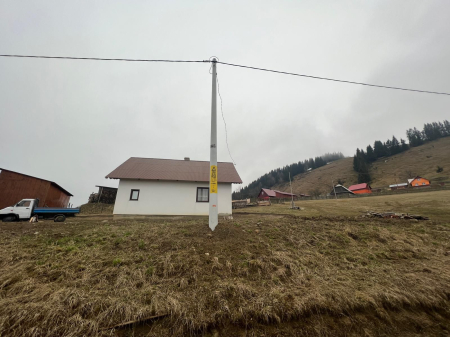 Stalpi electrici din fibră de sticlă pentru  linie electrice de medie si joasă tensiune - STÂLP DIN FIBRĂ DE STICLĂ PENTRU LINII DE DISTRIBUTIE SCO - 11,6 - 15006 (11,6M)