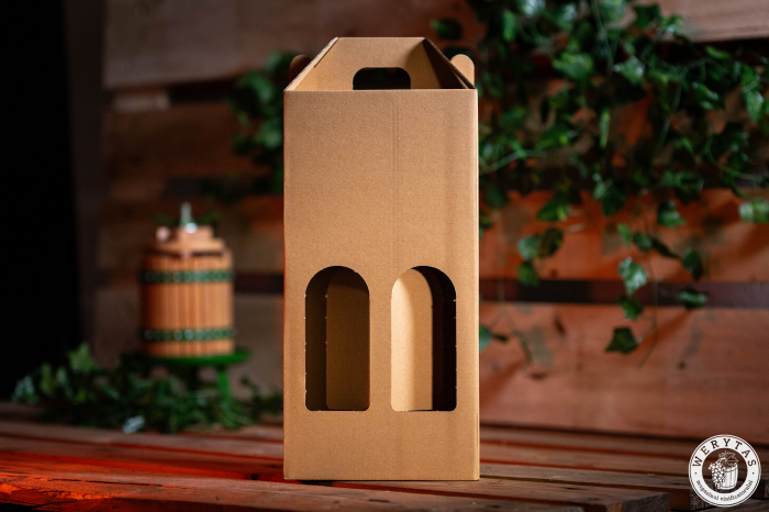 Cutie de carton pentru vin, 2 butelii [2]