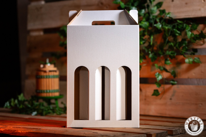Cutie de carton pentru vin, 3 butelii [2]