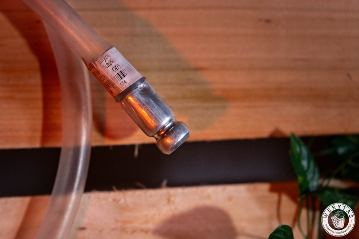 Furtun de tras vin cu bila din aluminiu [4]