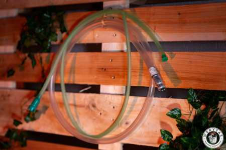 Limpezire și îmbuteliere - Furtun de tras vin cu bila din plastic