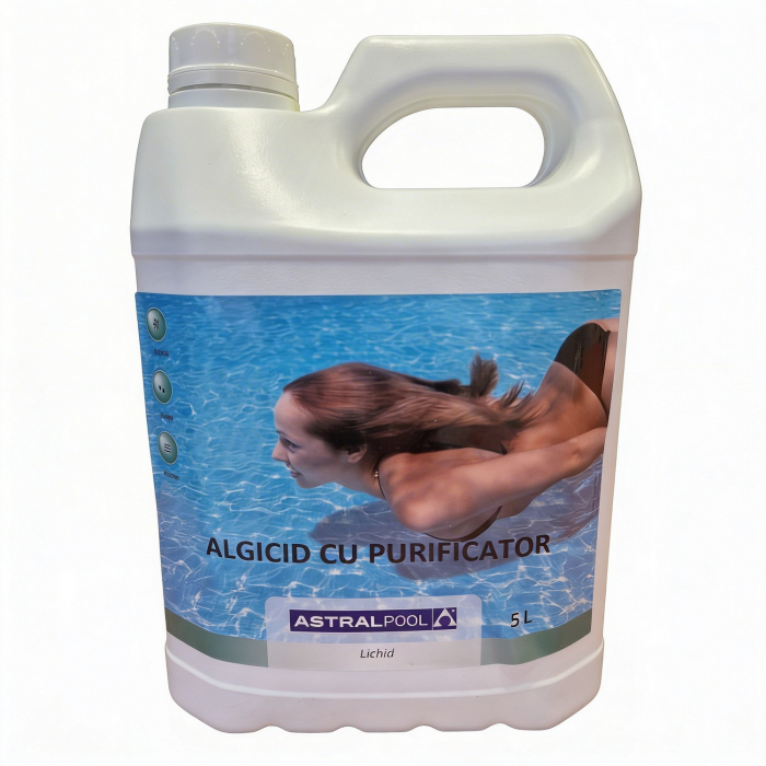 Algicid (antialge) cu efect de limpezire AstralPool 5L – Tratament alge piscine – Cod 11414 [3]