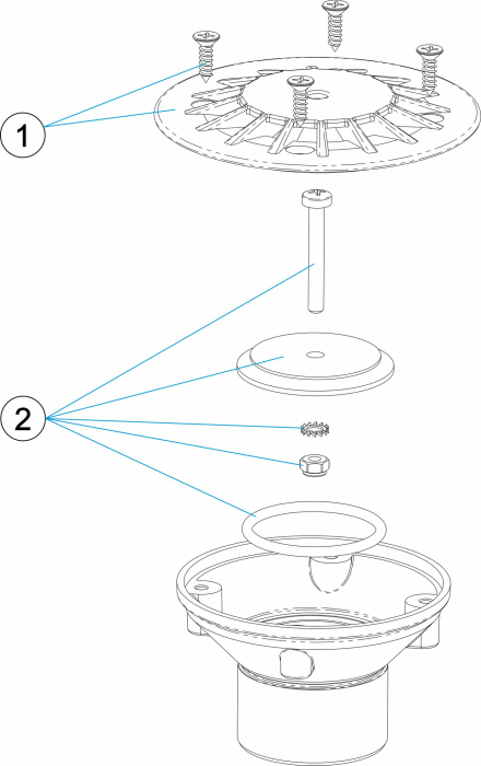 Duza Refulare Fund AstralPool Beton Filet 2 inch Debit 2,3mc/h Cod 00303 [3]