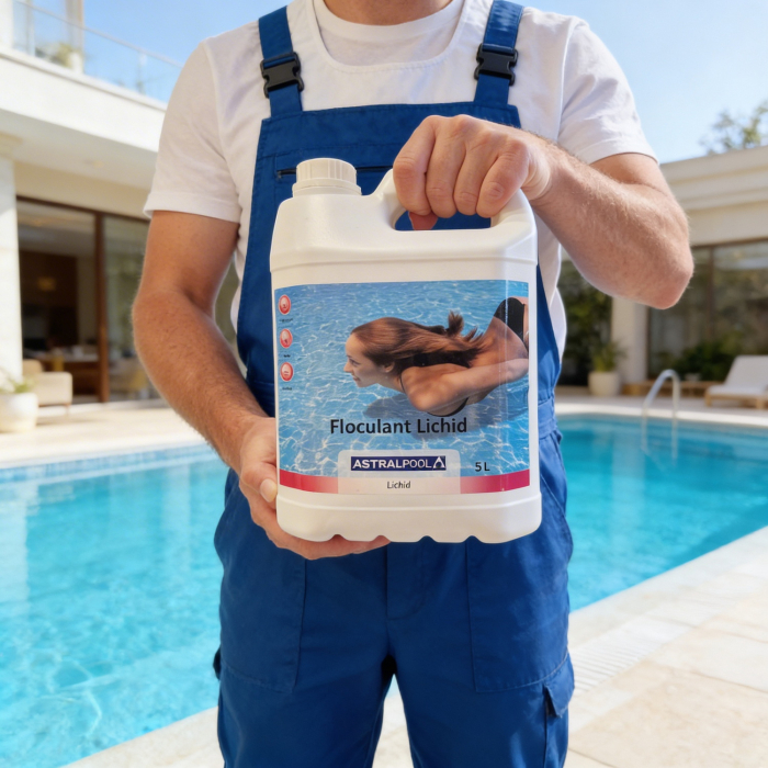 Floculant lichid AstralPool 5L (11388)– limpezire rapidă apă piscină – toate tipurile de piscine [3]