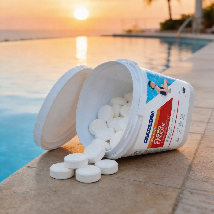 Tablete Clor Șoc AstralPool 30g - Dezinfecție Rapidă - Găleată 5kg 75157 [2]