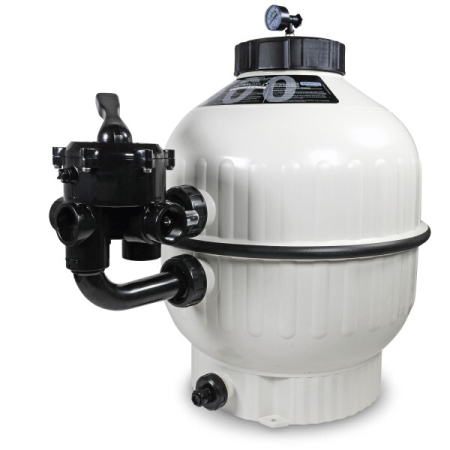 Filtru cu nisip AstralPool Cantabric D600 montaj lateral 600mm 14m³h vana multiport 1½" piscine 84m³ [1]